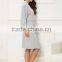 women 100%cotton nice bathrobe with edging