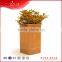 outdoor park wooden flower planters