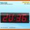 4 inch 4 digits LED indoor alarm clock
