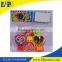 Cartoon colorful heart shape whistle toy