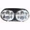 5-3/4" 5.75 inch Dual LED Projection Daymaker Headlight For Harley Road Glide 2004-2013 Street Glide 6 Pcs Bulb