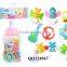 10pcs plastic baby rattle set ,Hot neonate Baby rattle,newborn toys baby gift set