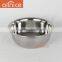 wholesale 9Pcs metal salad bowl/round wash basin/stainless steel bowl