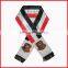 Good Selling Satin Scarf,130*14cm Double Layer Scarf,advertising Scarf