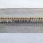 5# plastic resin zipper fastener gold teeth zipper long chain zipper coate zipper