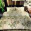 Fashion duvet/comforter cover with reactive print on cotton base/flower printed duvet cover