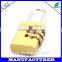 Factory directly sell OEM 2014 new product good quality brass digital padlock