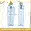 China supplier 1000ml clear transparent plastic lotion bottle container shower gel bottle pet bottle