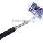 Latest Models Aluminum Material and Mini Tripod / Lightweight Type universal wired selfie stick monopod for iphone 6/samsung