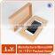 handmade cell phone lid and tray shape packaging paper box
