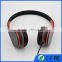 2016 cheap wired stereo helmet headphone with mic good quality
