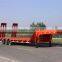 tri-axle low bed semi trailer