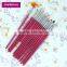 Professional 15pcs nail polish brush pink color acrylic nail art brush set