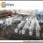 plastic extruder machine conical twin bimetallic screw and barrel
