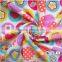 warp printed nylon lycra bikini fabric