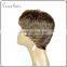 premium ombre human hair wig silk top lace front wig short human hair wig for boss wig