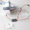 Newest Single power luminous LED angle eye, Car HID Projector lens kit,