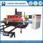 4/8/10 ft spindleless veneer peeling machine with cutting / core veneer peeling machine