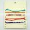 Fashion wholesale cheap neon cords braided friendship bracelet chains bracelet