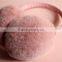 Irresistible Style Cute Pink Color Rex Rabbit Fur Ear Muff Fur Earflap Winter