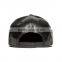 New Arrival 2015 custom 6 Panel black blank leather snapback hats caps wholesale