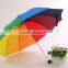 china supplier advertising product high quality rainbow umbrella folded