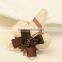 MS81090C British style kids girls hair accessories checked design hairpin