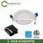 700lm economic energy saving 12w round led flat panel lighting and lights