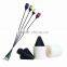 Archery play combet tag cylinder white foam tip arrow head and arcehry bow