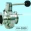the best pipe fittings 1/8inch-4inch with bsp npt thread end butterfly valve