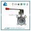 China Manufacturer Stainless Steel Wafer Butterfly Valve with Hand Lever/Worm Gear
