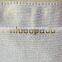 Joint gold leather canvas design small cosmetic bag printing Gold logo