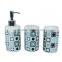 4pcs ceramic bathroom accessories