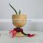 Design Cute Decoration Small Wooden Resin Tractor Flower Pot