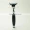 Private Label Shaving Brush Razors Removable 3 Blades Safety Razors