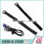 100% nylon recycled black color cable ties with plastic buckle