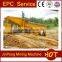 50~150 TPH gold washing plant, mobile gold mining plant