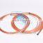 air conditioner insulated copper aluminum pair pipe 1/4 and 3/8