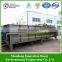 Using air flotation machine for industrial effluents