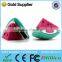 watermelon shape novelty cheap wholesale 2.0 usb flash drive/customized PVC usb, food USB ,