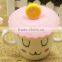 Hot Sales Fruit/animal Decoration Silicone Cup Lid
