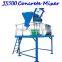 manual press brick block machine HYM-JS500 concrete mixer