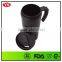 Promotional Bpa Free 14 ounce Insulated plastic thermal mug with handle