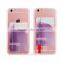 Wholesale clear soft tpu phone back cover cases for iPhone with card slot