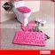 100%polyester china factory direct sell sponge bath anti fatigue mat