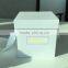 Hot sale Storage Box of waterproof paper round flower box With Lid Ribbon Handle