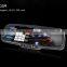 5 Inch car interior rearview mirror with gps navigation; dvr recording; bluetooth; google map