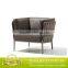 Luxury outdoor rope weaving sofa royal furniture sofa set