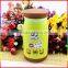 glass bottle decorative puffy sticker/foam sticker customed