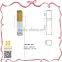 Hot pink cosmetic packaging 9ml lip gloss container